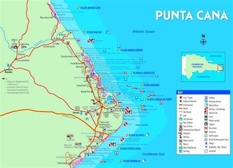 punta cana map of resorts 2023